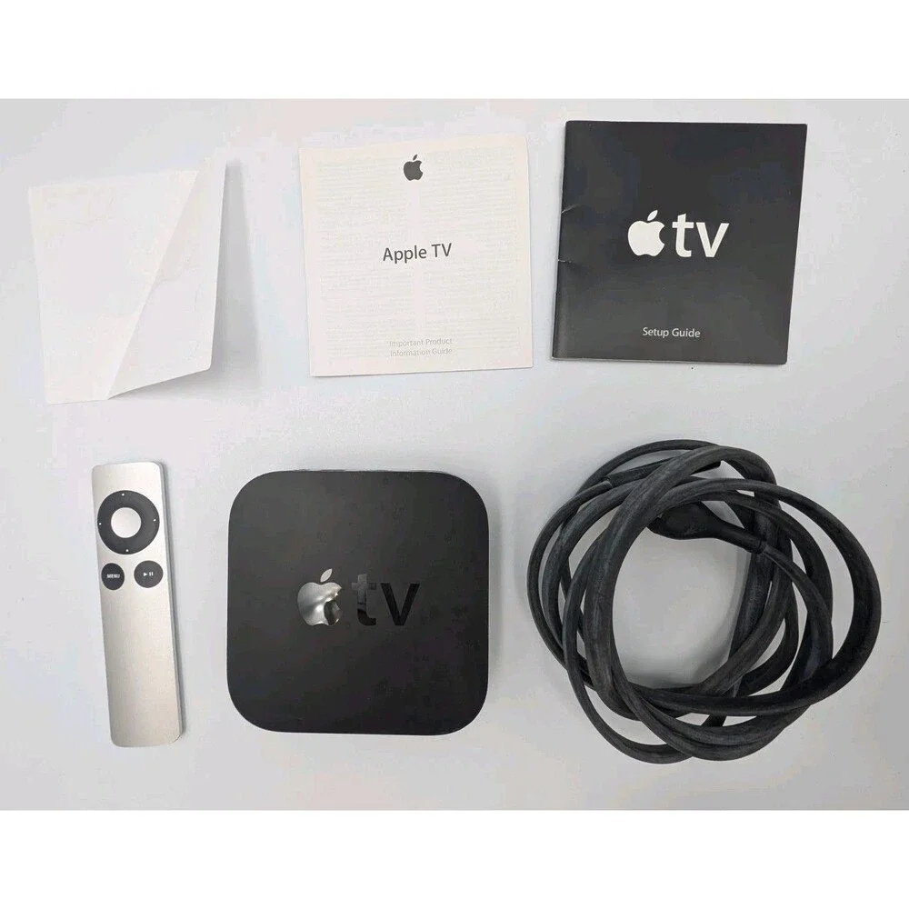 Apple TV 3rd Generation HDMI 1080p FHD Media Streamer - Black (MD199LL/A) Tested